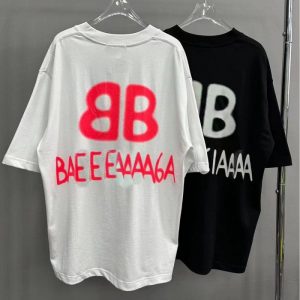 B*lenciaga T-Shirt - Black